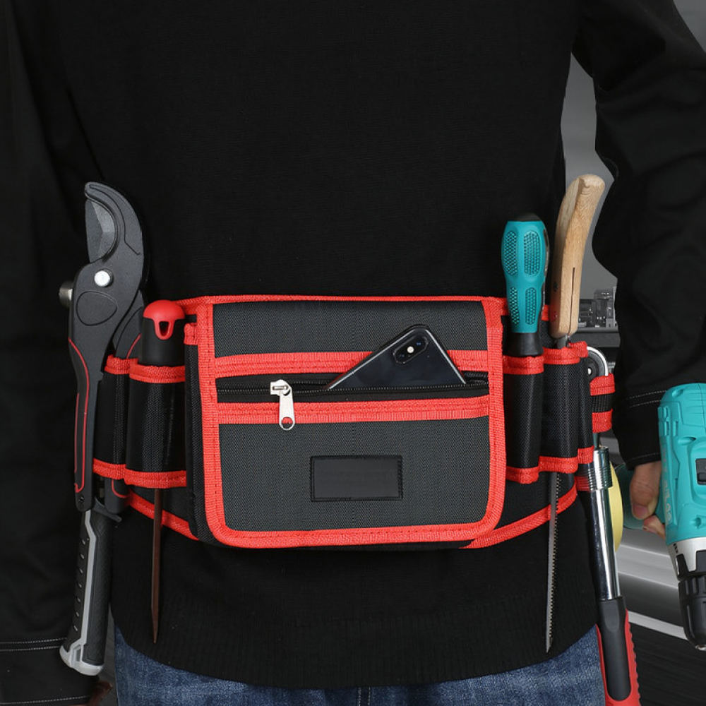 Wear Resistant Tool Waist Pouc - огляд і ціна Heavy Equipment Electrician