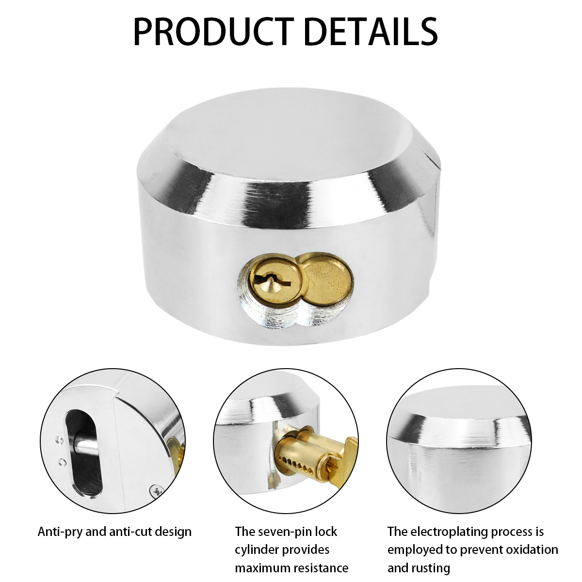 Heavy-duty steel circular lock - огляд і ціна Heavy Equipment Grinder