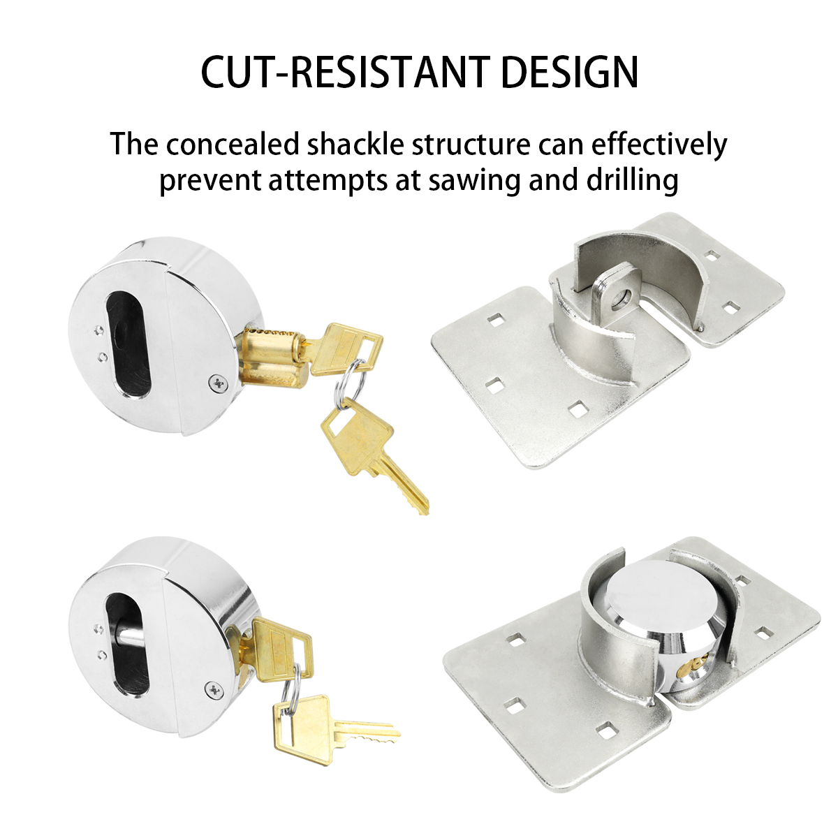 Heavy-duty steel circular lock - огляд і ціна Heavy Equipment Grinder