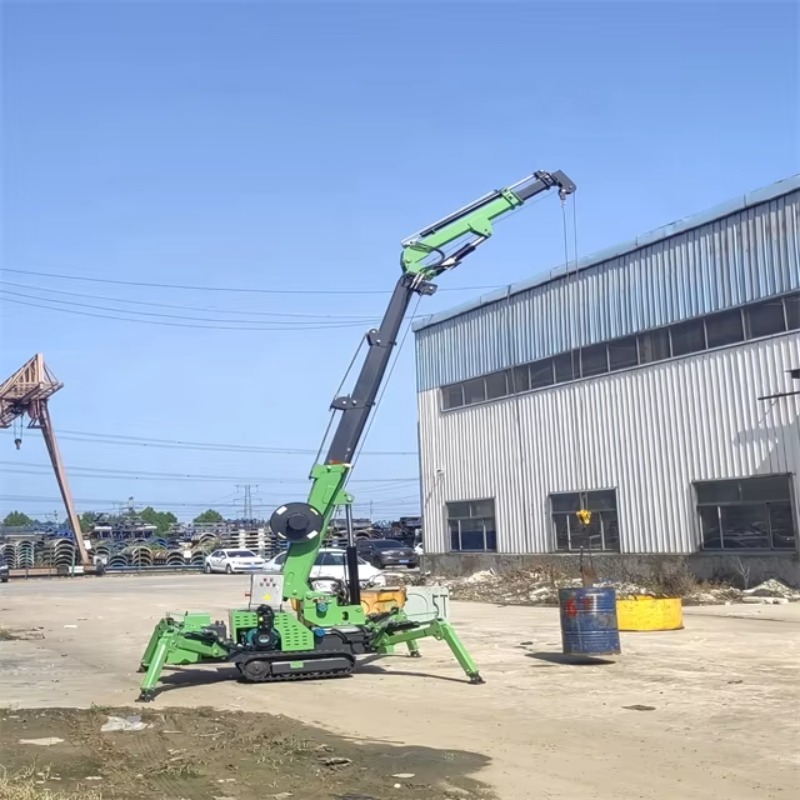 Compact Mini Spider Crane Hydr - огляд і ціна Heavy Equipment Lift