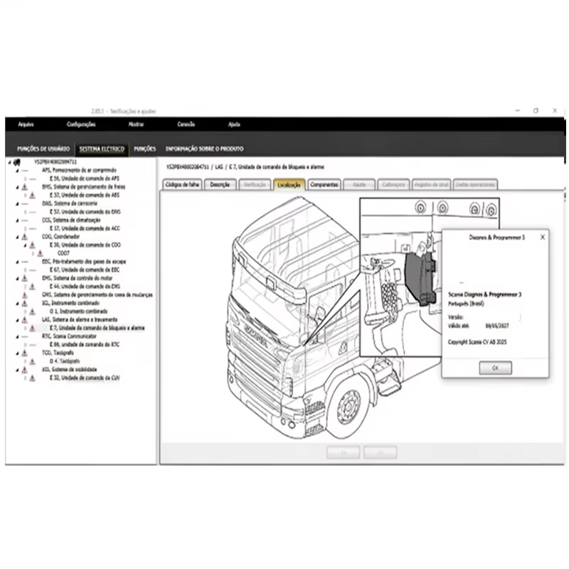 SDP3 2.71 Diagnostic Software  - огляд і ціна Heavy Equipment Software