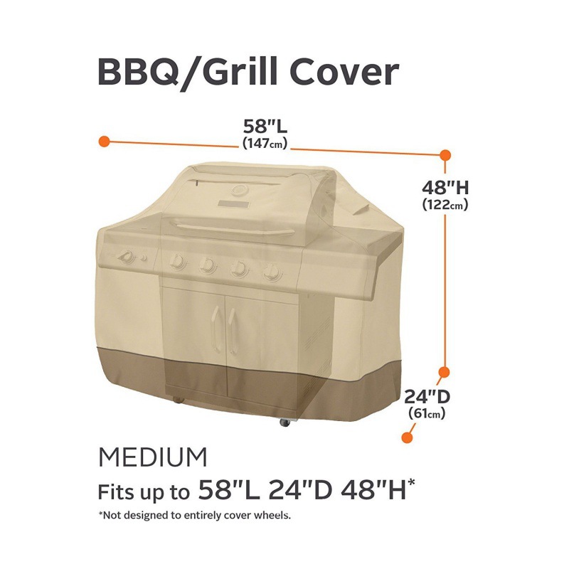 600D Oxford Cloth Barbeque Cov - огляд і ціна Heavy Equipment Washing