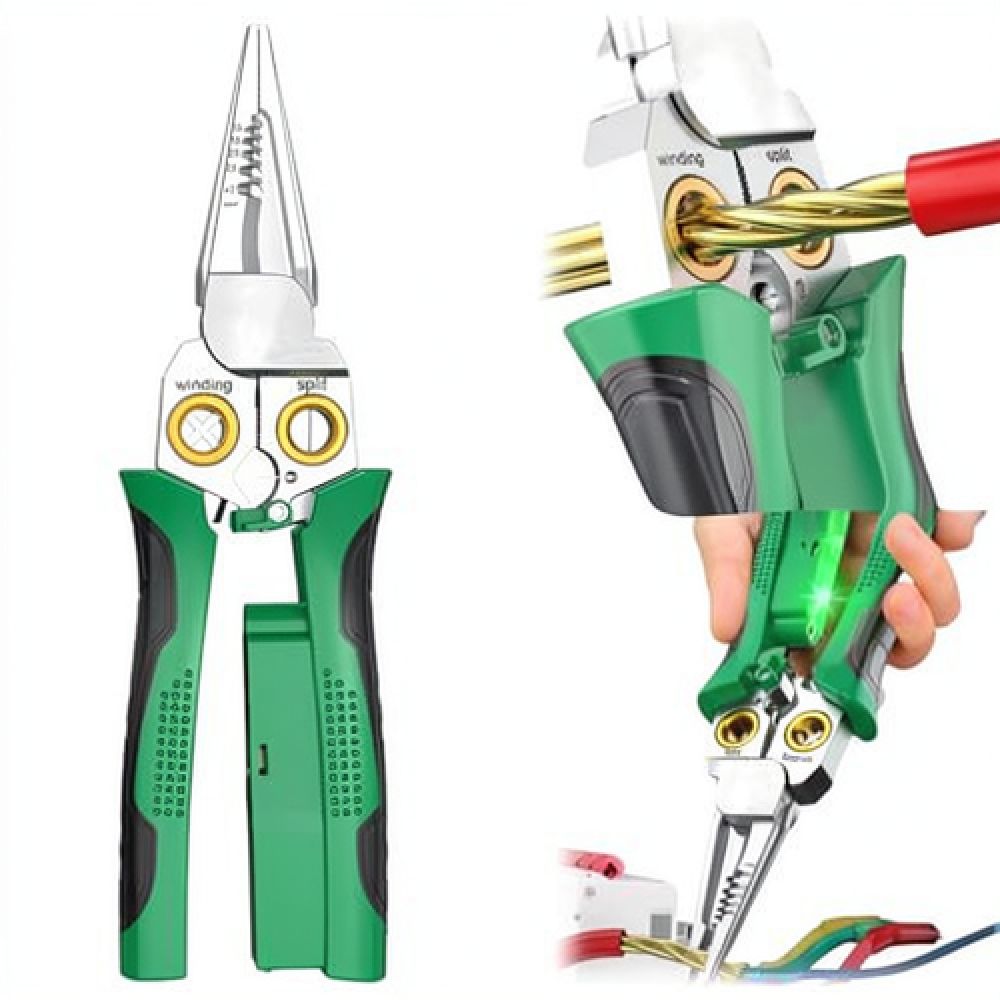 Precision 8 In 1 Wire Stripper - огляд і ціна Heavy Equipment Electrician