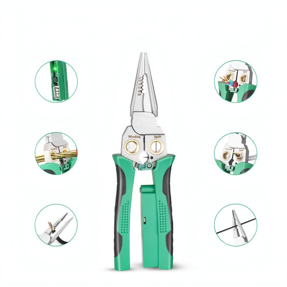 Precision 8 In 1 Wire Stripper - огляд і ціна Heavy Equipment Electrician