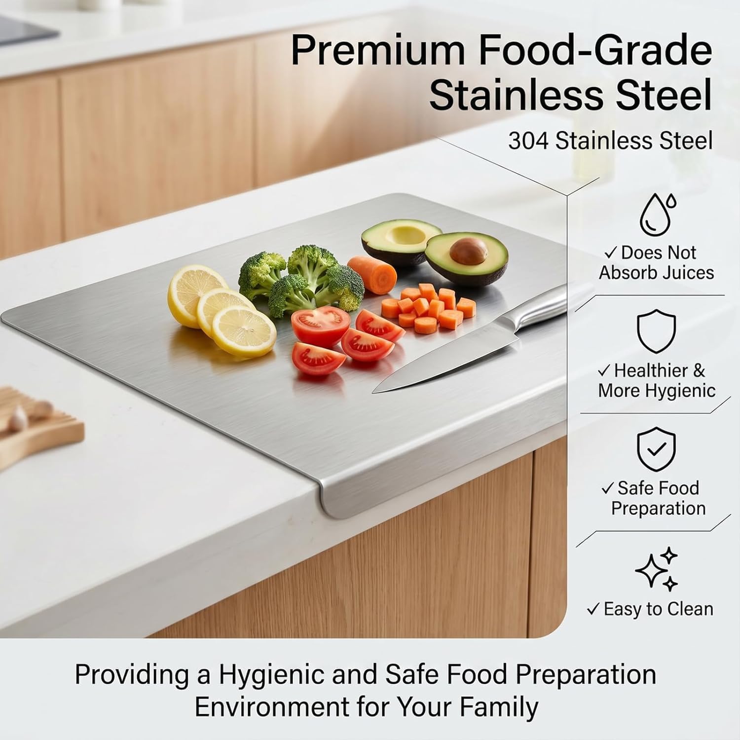 Stainless Steel Cutting Board  - огляд і ціна Heavy Equipment Bucket